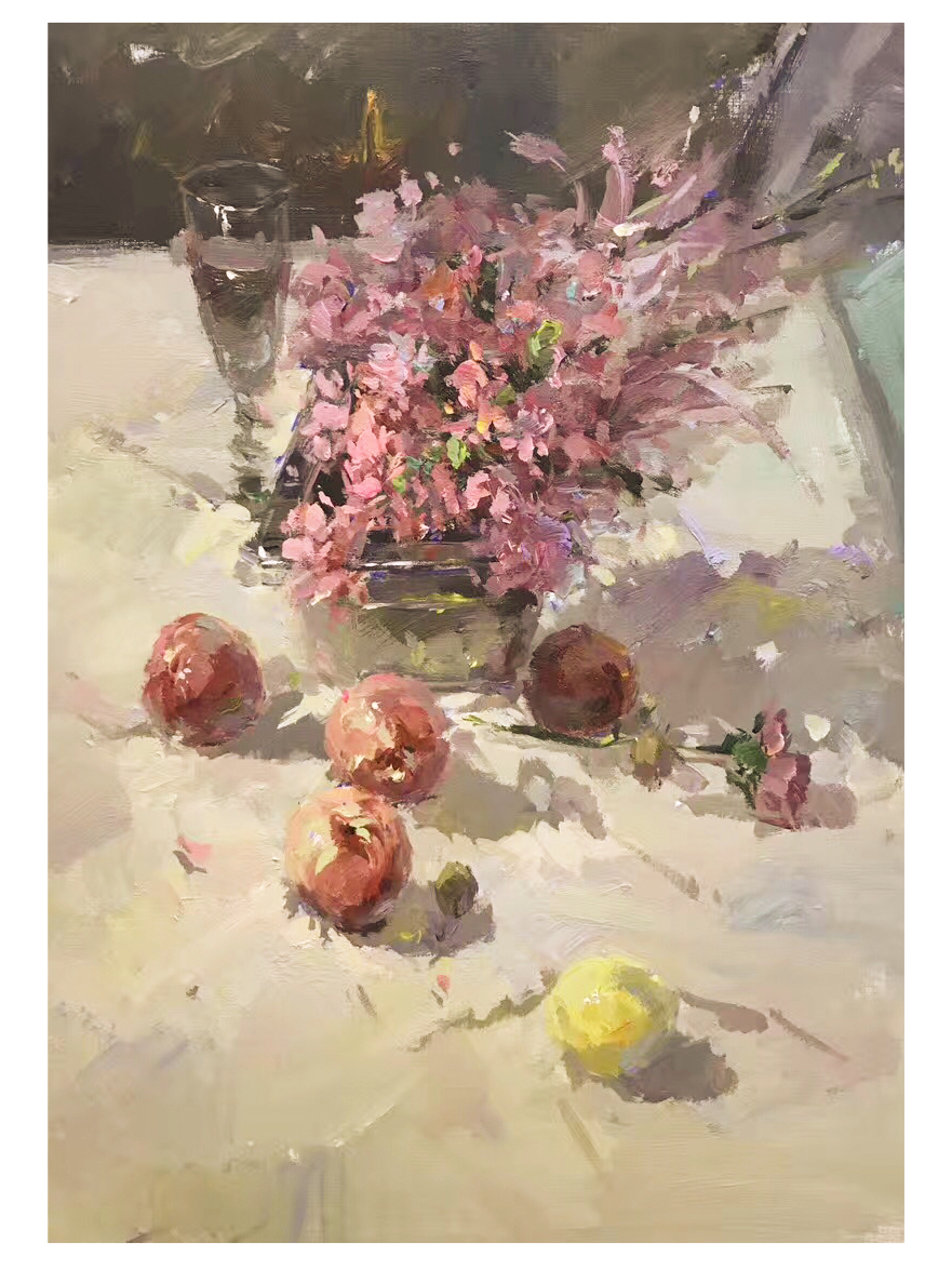 北京畫室色彩靜物花瓶范畫作品賞